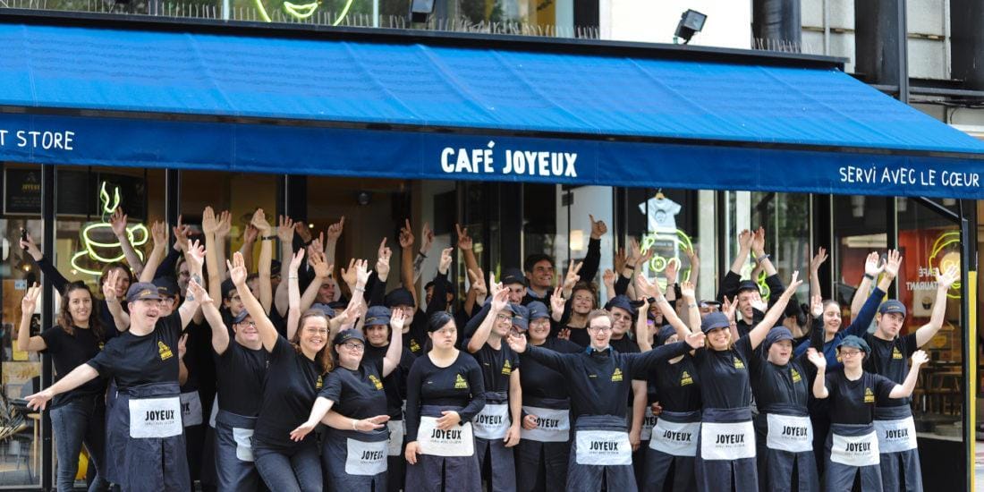 Café Joyeux, des cafés-restaurants sociaux et solidaires.