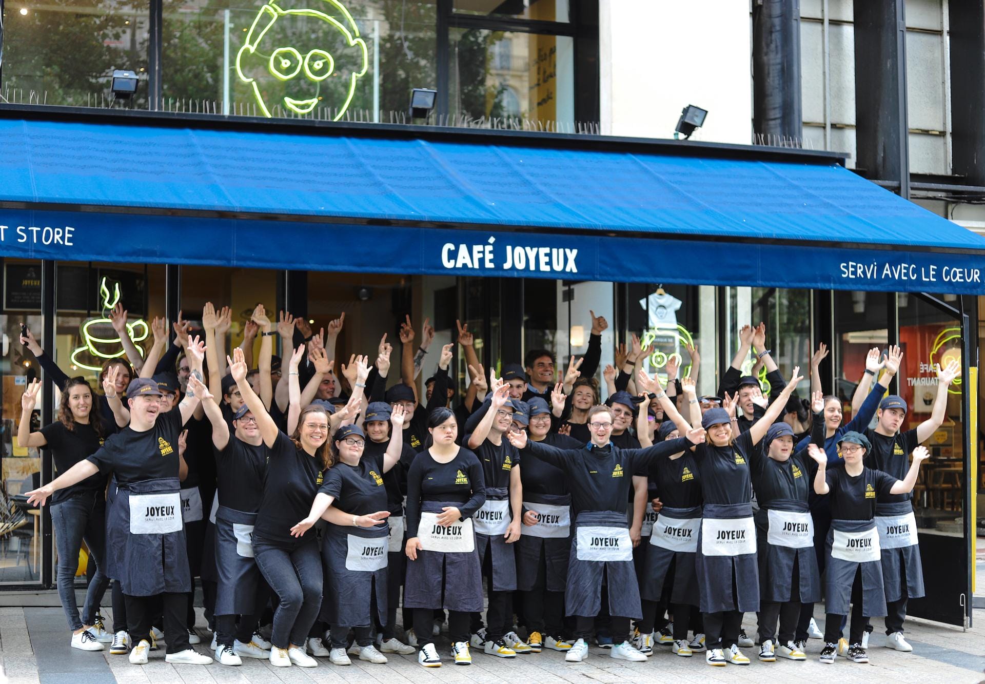Café Joyeux, des cafés-restaurants sociaux et solidaires.