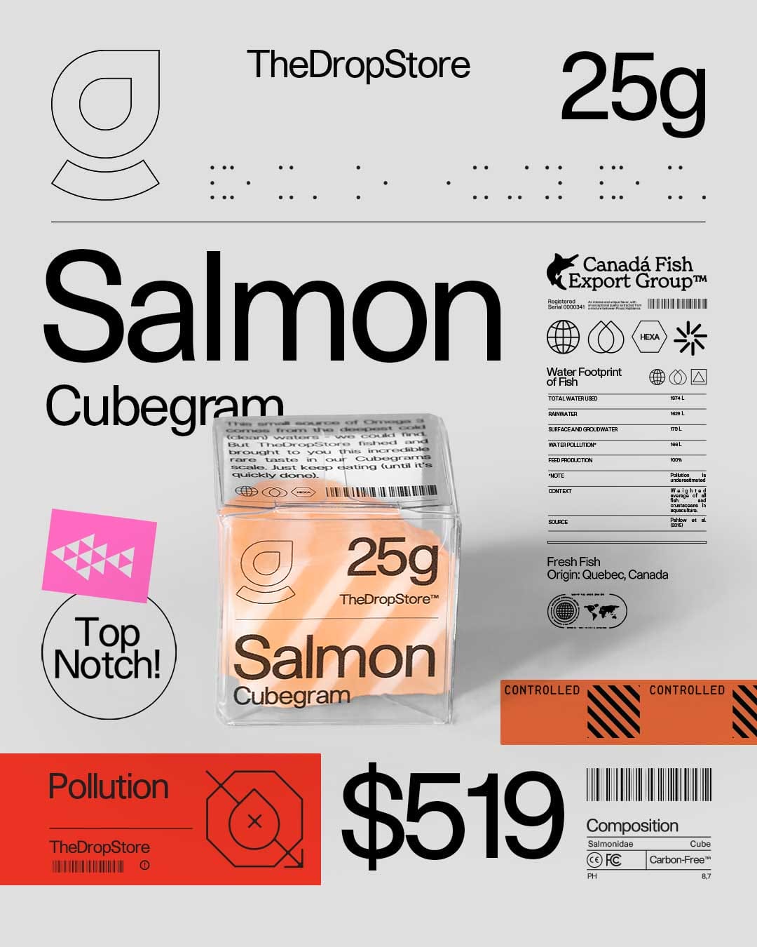 the drop store saumon