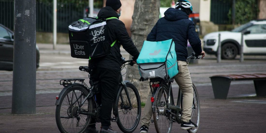 Delivery companies target grocery.
