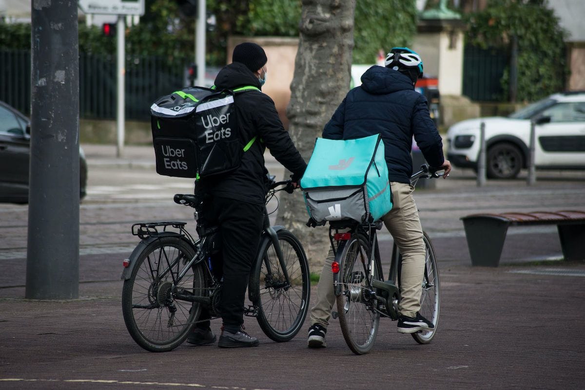 Delivery companies target grocery.