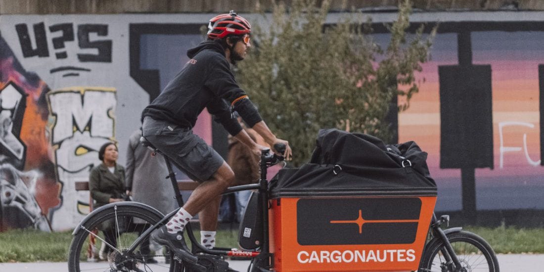 Cargonautes : La livraison du dernier kilomètre… en vélo cargo biporteur.