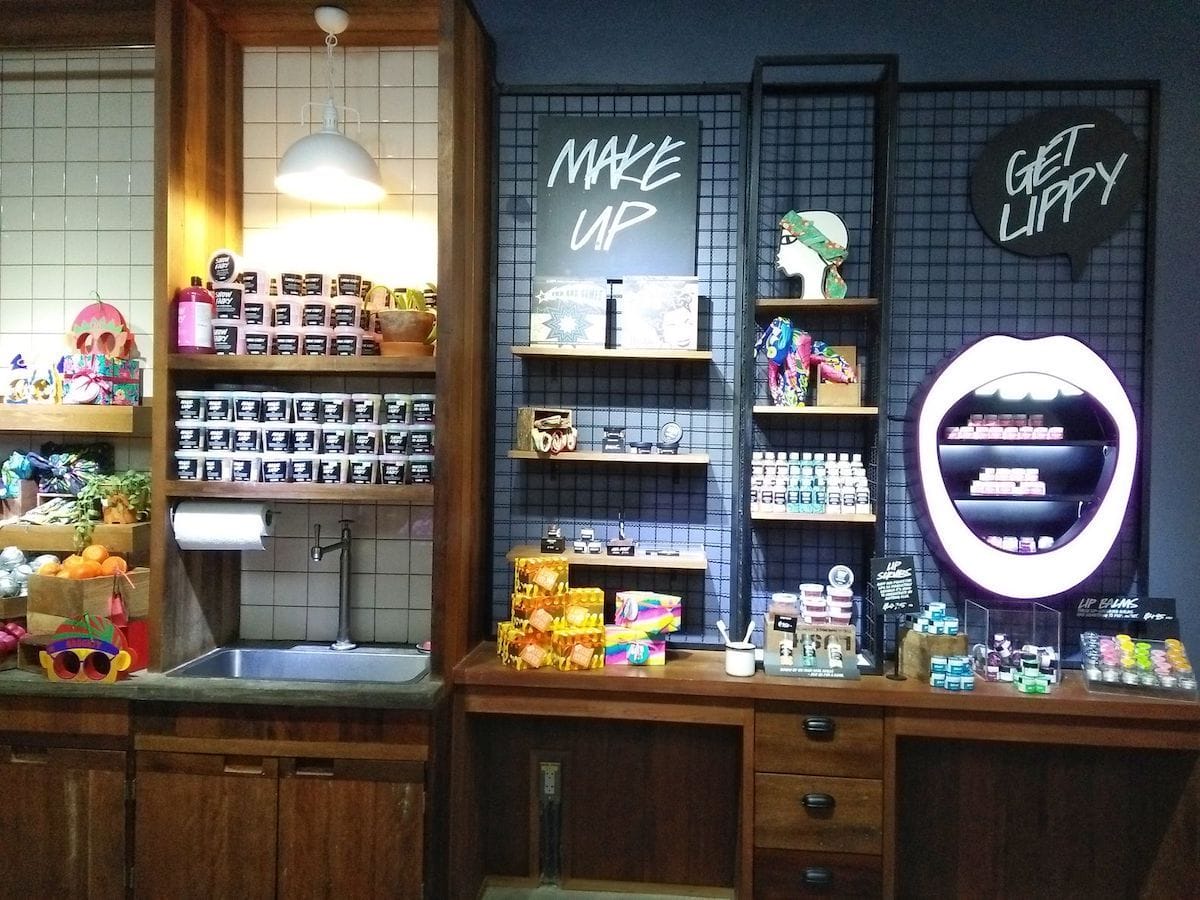 Lush cosmetics’ vertically integrated model helps fuel collaborations.