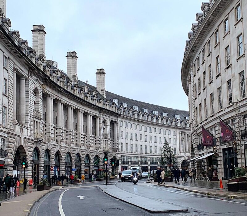 Regent Street heading for boosted shopping experience.