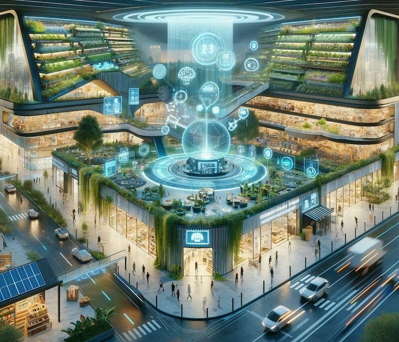 A forward look at retail in 2050.