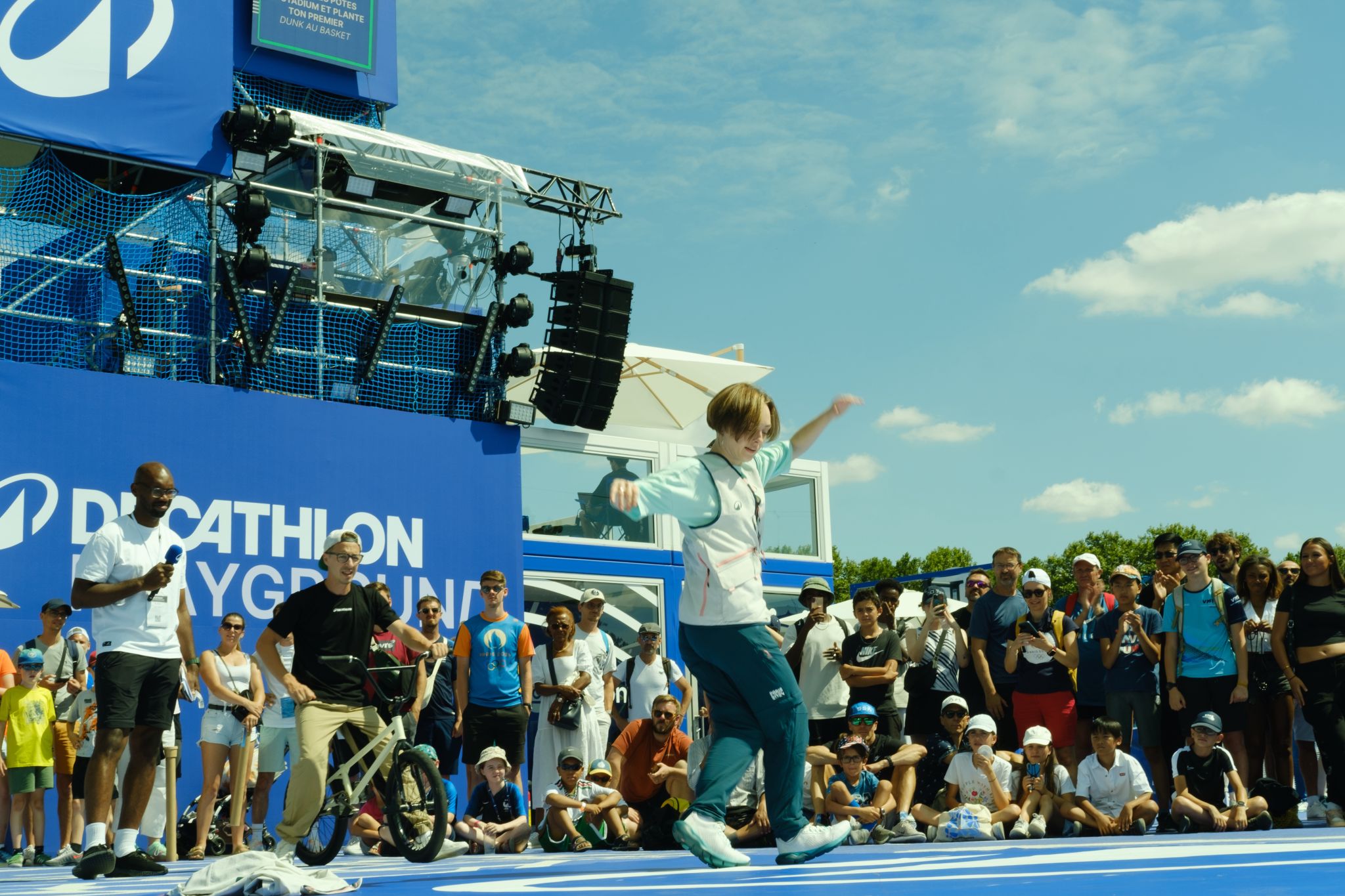 paris 2024 olympics decathlon playground la villette