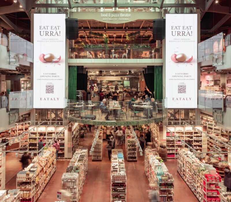 eataly smeraldo restyling insegna decennale