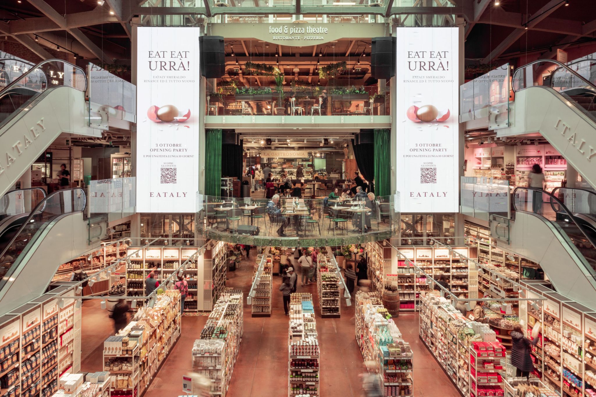 eataly smeraldo restyling insegna decennale